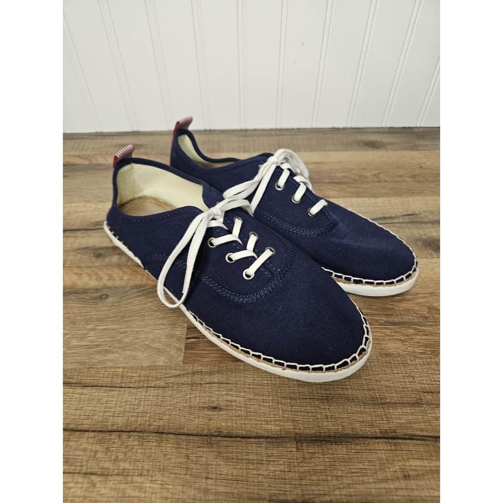 Seavees Sorrento Sand Shoes Women's Size 9 Navy Blue Nautical Preppy